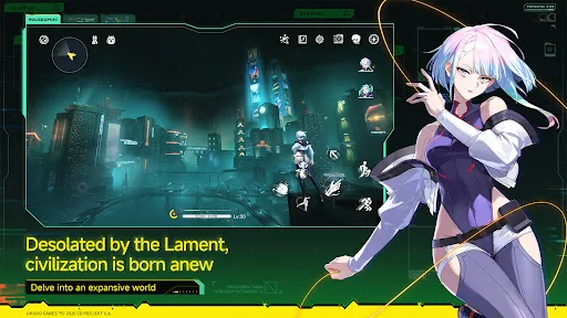 Wuthering Waves × Cyberpunk screenshot 8